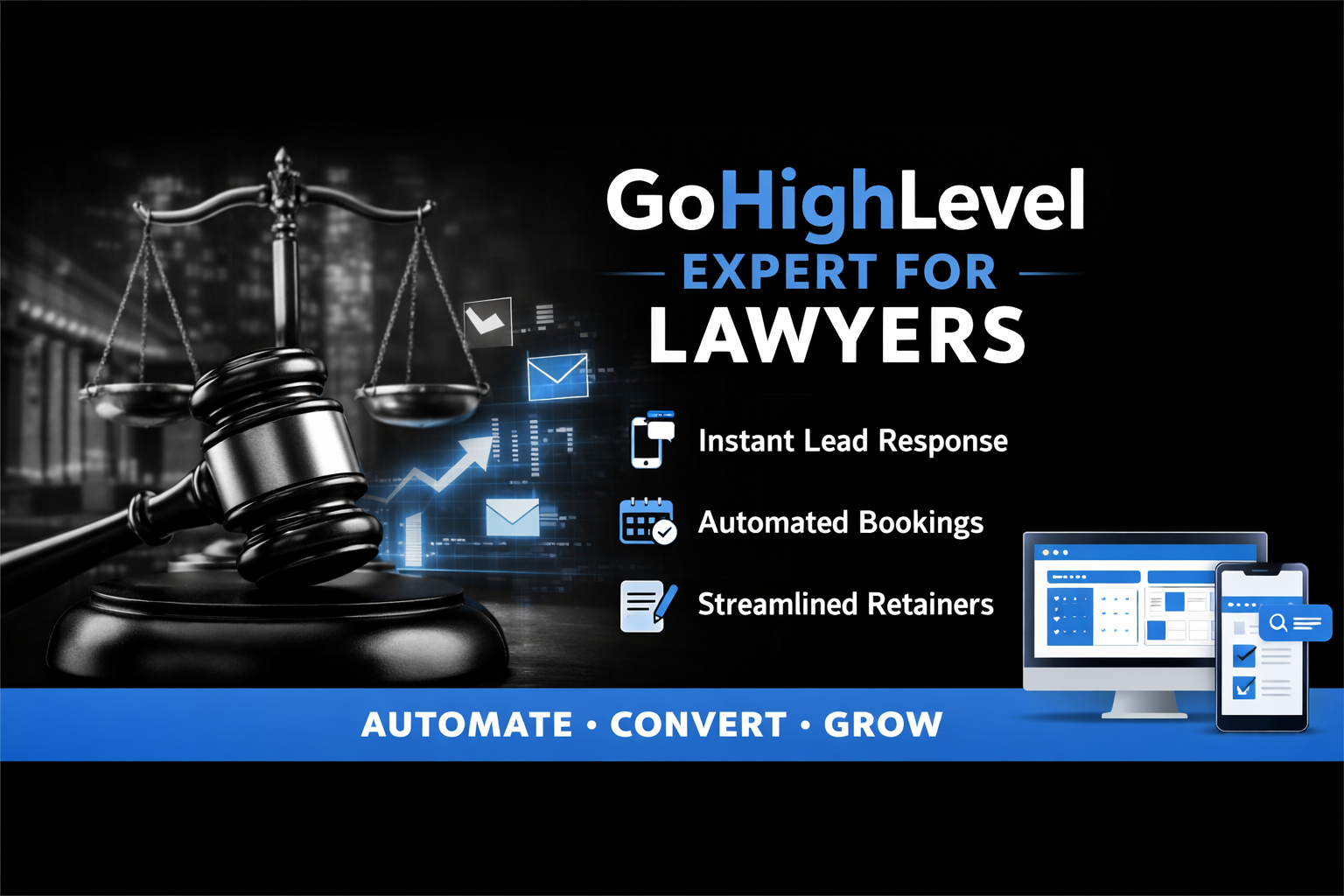 Why Every Law Firm Needs a GoHighLevel Expert to Automate Legal Intake