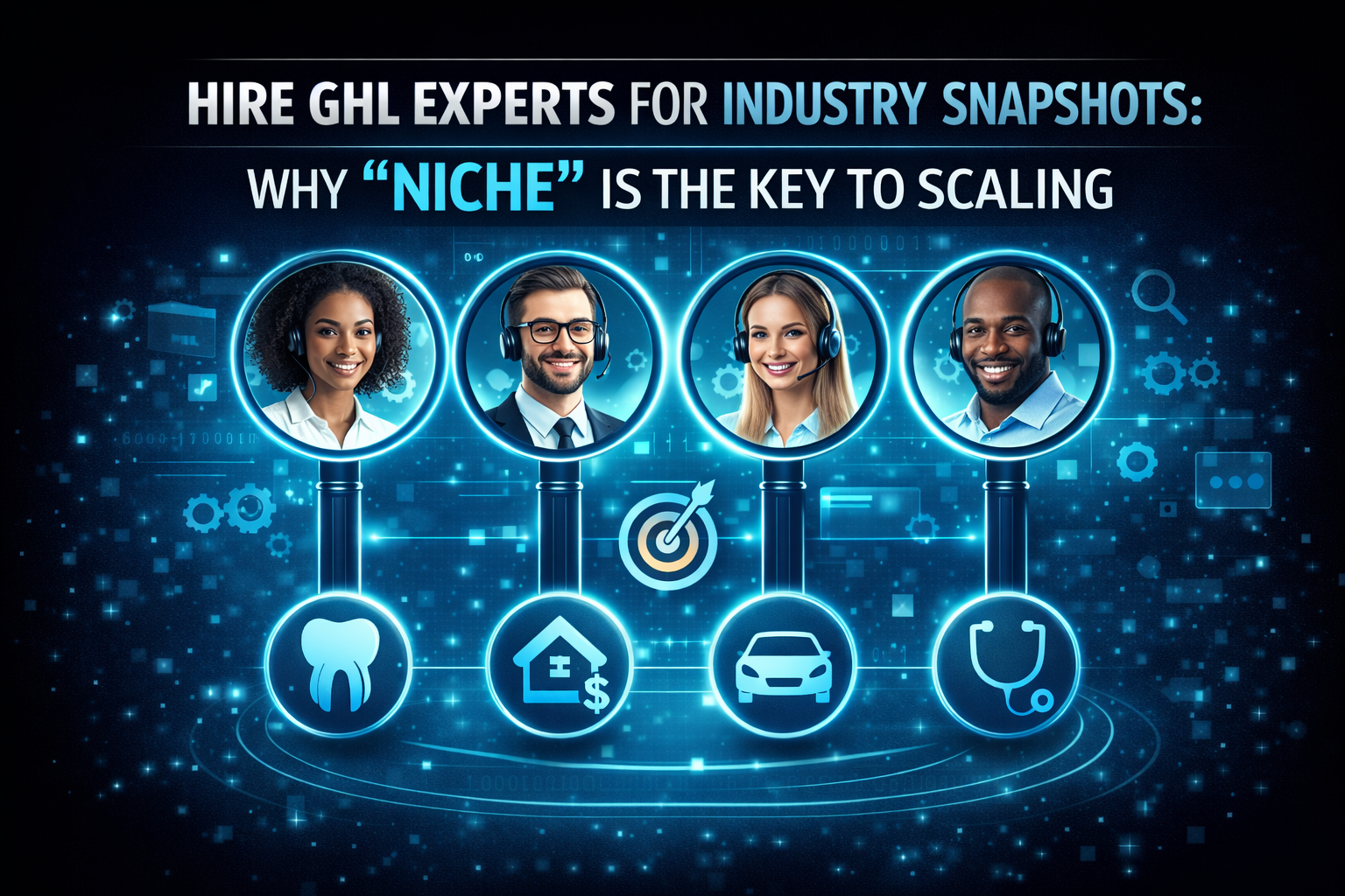 Hire GHL Experts for Industry Snapshots: Why "Niche" is the Key to Scaling