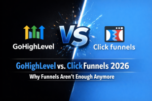 GoHighLevel vs. ClickFunnels 2026: Why Funnels Aren't Enough Anymore