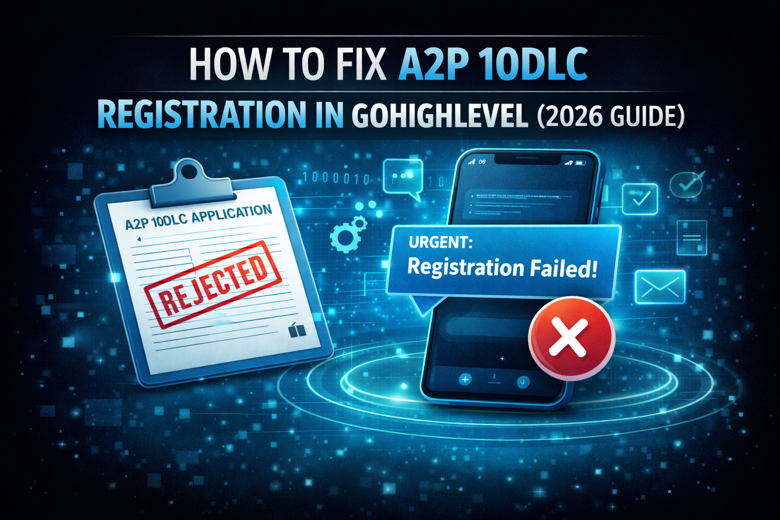 How to Fix A2P 10DLC Registration in GoHighLevel (2026 Guide)