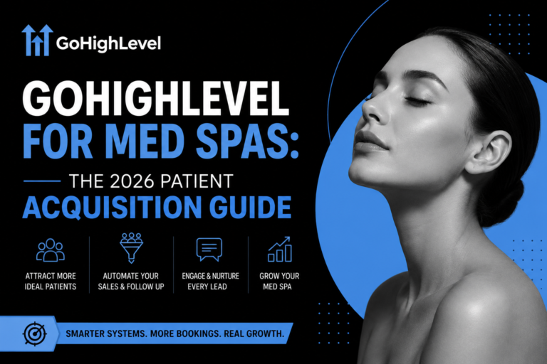 GoHighLevel for Med Spas The 2026 Patient Acquisition Guide